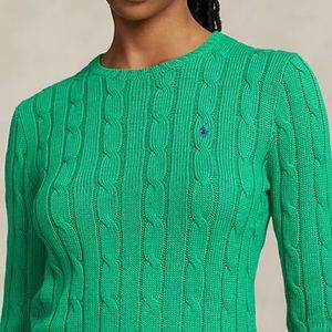Ralph Lauren Cable Knit Crewneck Sweater